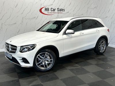 Used Mercedes GLC220 AMG line 2018 White Estate
