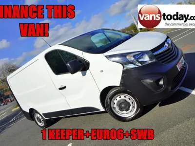 Used Vauxhall Vivaro S 95 HP (69 kW) 2019 White MPV