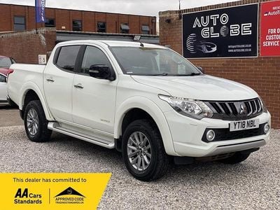 White Used 2018 Mitsubishi L200 Warrior Pickup | £9,990 (Fair price)
