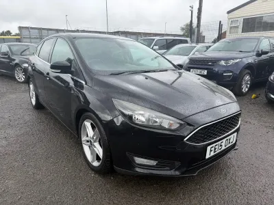 Used Ford Focus Zetec 115 HP (84 kW) 2015 Black Hatchback