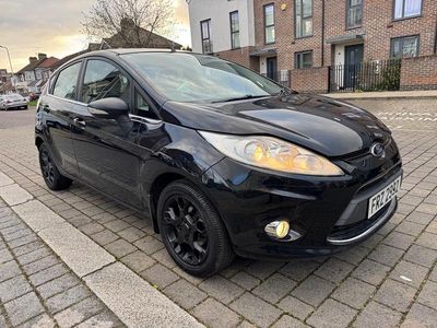 Used Ford Fiesta Zetec 2012 Black Hatchback