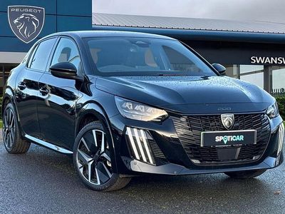 New Peugeot e-208 Premium 113 kW (154 HP) 2025 Black Hatchback
