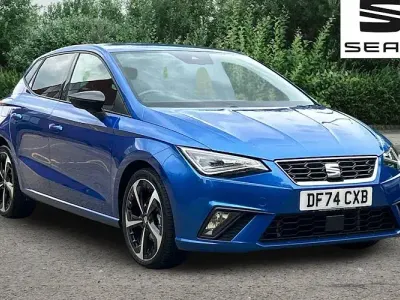 Used Seat Ibiza FR Sport 116 HP (85 kW) 2024 Blue Hatchback