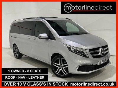 Silver Used 2022 Mercedes V220 MPV | £42,775