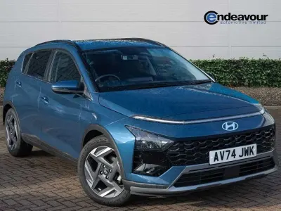 Begagnad Hyundai Bayon Ultimate 100 HK (73 kW) 2024 Blå SUV