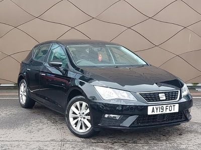 Used Seat Leon SE 115 HP (84 kW) 2019 Black Hatchback