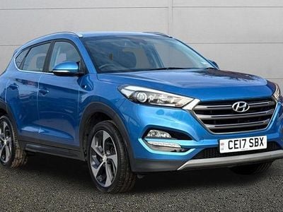 Używany Hyundai Tucson Edition 116 KM (85 kW) 2017 Niebieski SUV