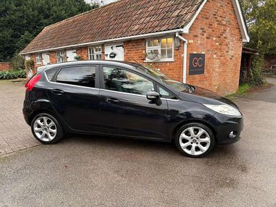 Used Ford Fiesta Titanium 2008 Black Hatchback
