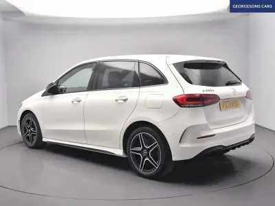 Used Mercedes B250 AMG line 109 HP (80 kW) 2022 White Hatchback