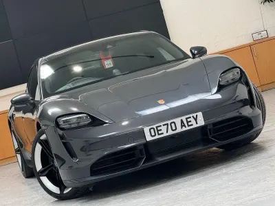 Used Porsche Taycan Performance Package 500 kW (680 HP) 2020 Grey Sedan