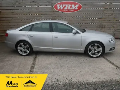 Used Audi A6 Comfort 136 HP (100 kW) 2010 Silver Sedan