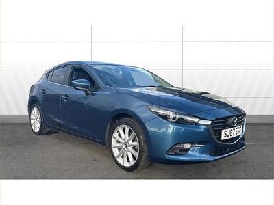 Used Mazda 3 Inclusive 117 HP (86 kW) 2017 Blue Hatchback