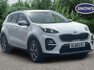 Used Kia Sportage 129 HP (94 kW) 2019 White SUV