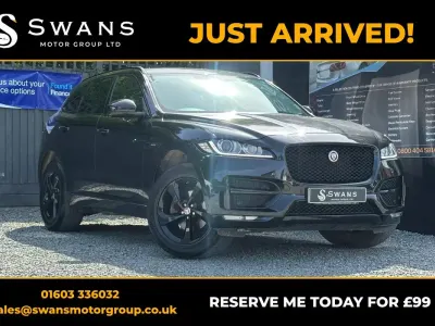 Used Jaguar F-Pace R-Sport 180 HP (132 kW) 2018 Black SUV