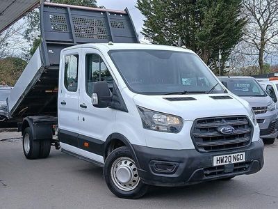 Used Ford Transit 130 HP (95 kW) 2020 White Cabriolet