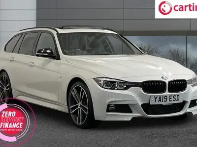 Used BMW 320 M Sport 190 HP (139 kW) 2019 White Estate