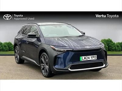Blue Used 2024 Toyota bZ4X SUV | £26,308 (Fair price)