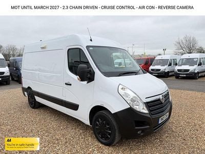 Used Vauxhall Movano 130 HP (95 kW) 2019 White MPV