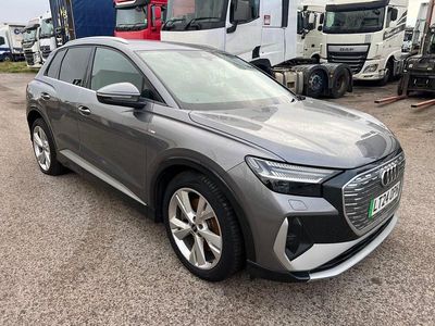 Grey Used 2024 Audi Q4 e-tron S-Line SUV | £15,995