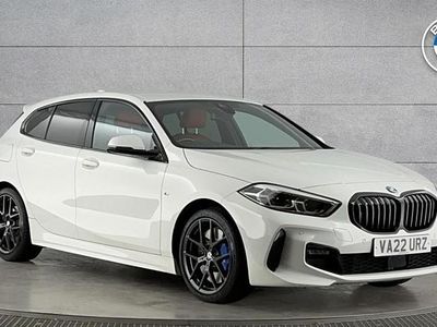 White Used 2022 BMW 118 M Sport Hatchback | £20,750 (Fair price)