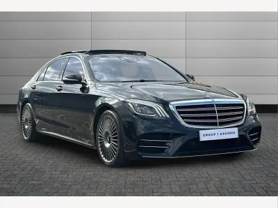 Used Mercedes S500L Executive 457 HP (336 kW) 2018 Black Sedan