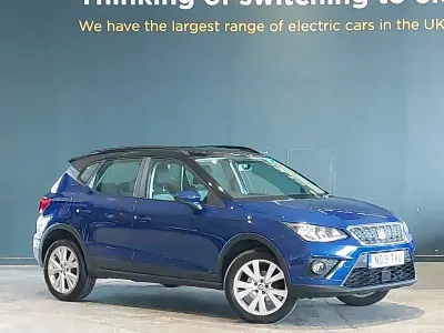 Used Seat Arona SE 95 HP (69 kW) 2019 Blue SUV