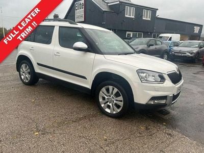 White Used 2015 Skoda Yeti SE L SUV | £8,995 (A bit pricey)