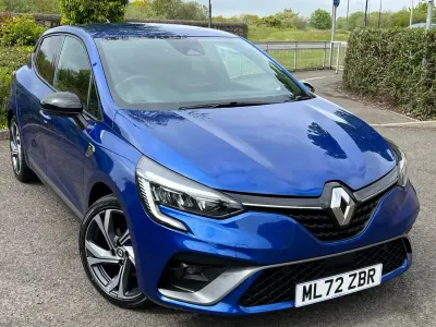 Usado Renault Clio V RS Line 90 HP (66 kW) 2022 Azul Citadino