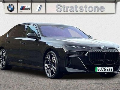 Black New 2025 BMW i7 M Sport Sedan | £99,000