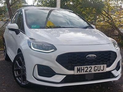 White Used 2022 Ford Fiesta ST-Line Hatchback | £13,998 (Fair price)