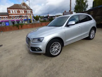 Used Audi Q5 S-line plus 190 HP (139 kW) 2014 Silver SUV
