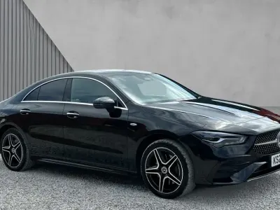 Used Mercedes CLA250 Executive 218 HP (160 kW) 2025 Cosmos black metallic Coupe