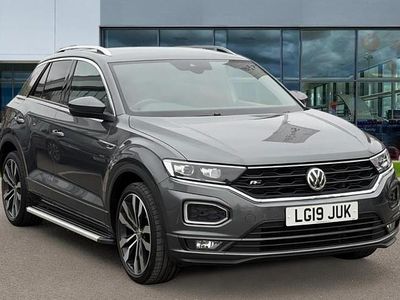 Used VW T-Roc R-line 150 HP (110 kW) 2019 Grey SUV