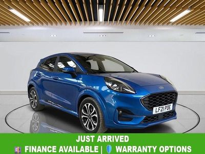 Used Ford Puma ST-Line 125 HP (91 kW) 2021 Blue SUV
