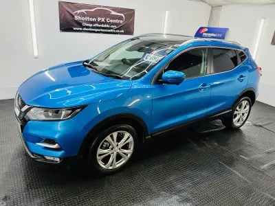 Used Nissan Qashqai N-Connecta 2018 Blue SUV