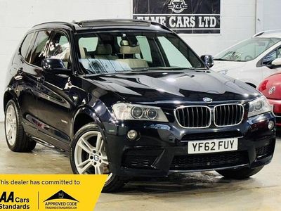 Begagnad BMW X3 M Sport 184 HK (135 kW) 2013 Svart SUV
