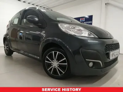 Used Peugeot 107 Active 68 HP (50 kW) 2012 Grey Hatchback