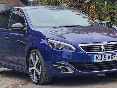 Blue Used 2015 Peugeot 308 GT-line Hatchback | £4,750 (Fair price)