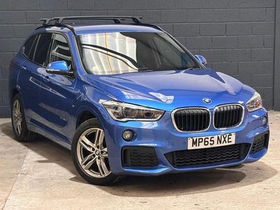 Used BMW X1 M Sport 150 HP (110 kW) 2016 Blue SUV