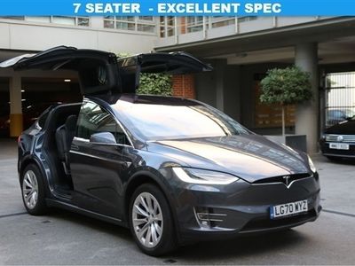 used Tesla Model X LONG RANGE AWD 5d 470 BHP