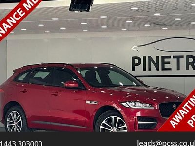 Second-hand Jaguar F-Pace R-Sport 240 CP (176 kW) 2018 Roșu SUV
