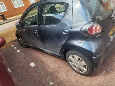 Used Toyota Aygo 67 HP (49 kW) 2009 Grey Hatchback