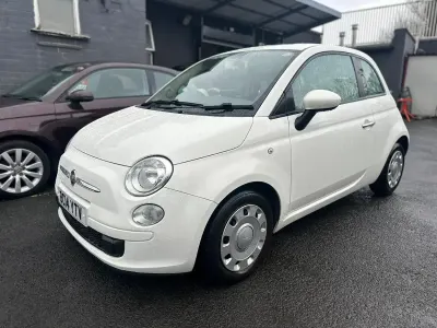 Used Fiat 500 Lounge 85 HP (62 kW) 2026 White Hatchback