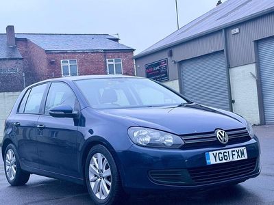 Used VW Golf VI 2011 Blue Hatchback