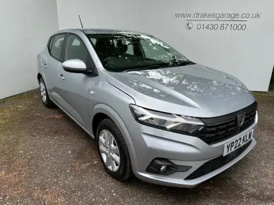 Used Dacia Sandero Comfort 100 HP (73 kW) 2022 Grey Hatchback
