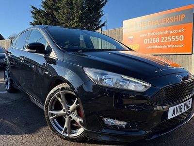 Black Used 2017 Ford Focus ST-Line X Hatchback | £6,790 (Fair price)