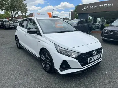 Used Hyundai i20 N Line 2023 White Hatchback