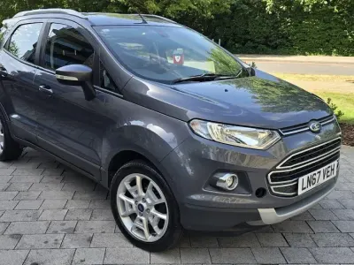 Usado Ford Ecosport Titanium 112 HP (82 kW) 2017 Cinzento SUV