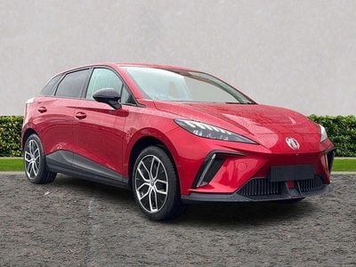 New MG MG4 EV Trophy 2026 Red Hatchback