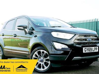 Used Ford Ecosport Titanium 125 HP (91 kW) 2019 Black SUV